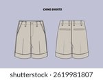 Chino shorts are a type of short pants made from a fine twill fabric, often cotton or a blend of cotton and other fibers.