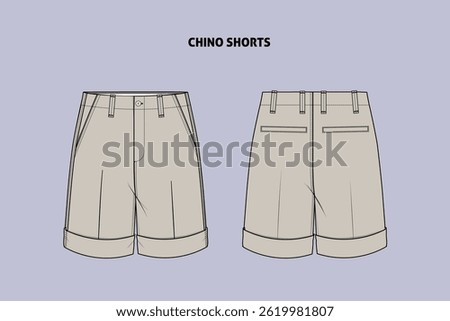 Chino shorts are a type of short pants made from a fine twill fabric, often cotton or a blend of cotton and other fibers.