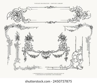 Chinoiserie Style Frames and Borders Perfect Wedding Invitations