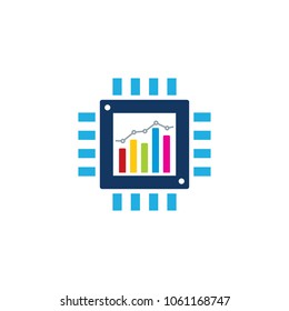 Chip Analytic Logo Icon Design