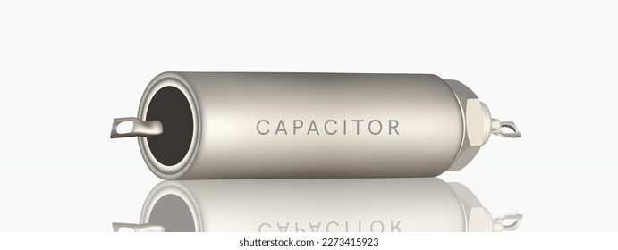 Chip capacitor icon. Isometric of chip capacitor vector icon for web design isolated on white background.