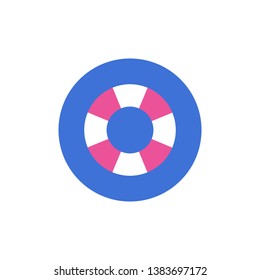 chip casino circle gambling vector image