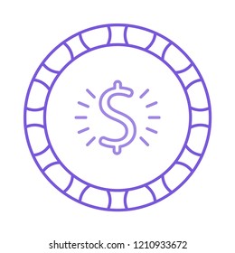 chip  coin  dollar 