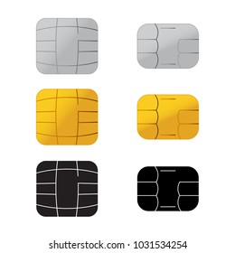 Chip Of Credit Card Icon