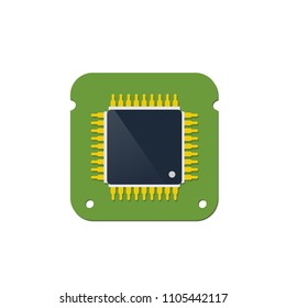 Chip device of technology electronic microchip microcircuit processor circuit microprocessor of computer tech hardware.