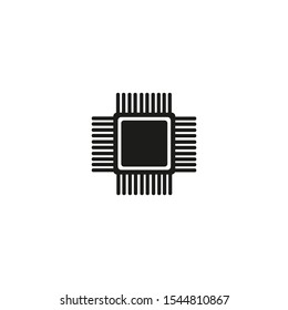 CHIP ICON DESIGN , VECTOR EPS10