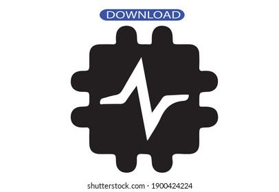 chip icon or logo isolated sign symbol vector illustration - high quality black style vector icons.