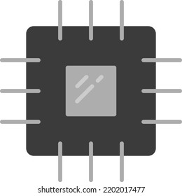 Chip-Symbol, -Logo oder -Symbol