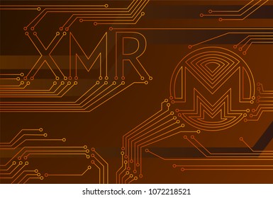 chip with icon Monero