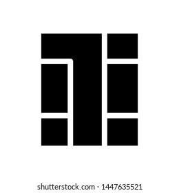 Chip icon , simcard cpu , vector design template logo emblem isolated illustration , business microchip computer outline solid background white
