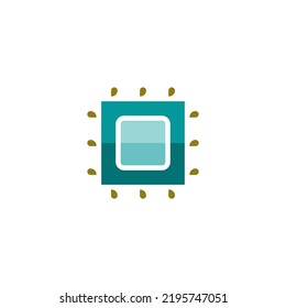 chip icon vector design templates 