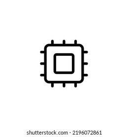 chip icon vector design templates 