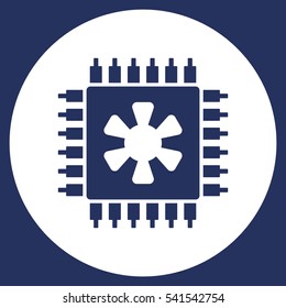 Chip Icon Vector flat design style