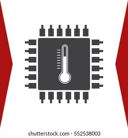 Chip Icon Vector flat design style