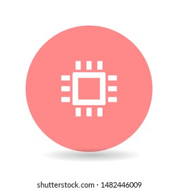 Chip Icon Vector . Lorem Ipsum Illustration design