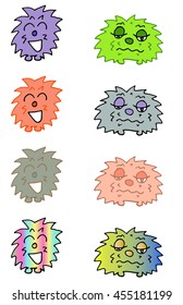 Chip and Joe, Cute Funny Hedgehog Illustration Cartoon Vectors