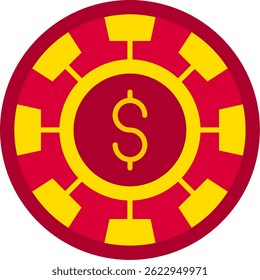 Chip Line vector Icon Design