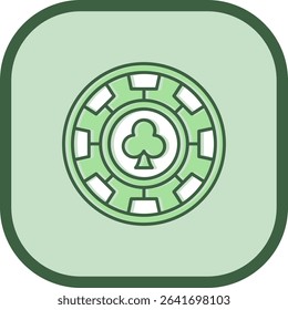 Chip Line vector Icon Design