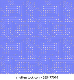 Chip. Seamless vector pattern.