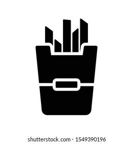 chip vector glyph colour icon 
