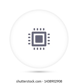 chip vector icon 10 eps , Lorem ipsum Flat design