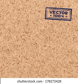 Chipboard background. Vector illustration