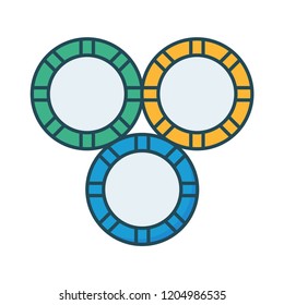 chips  coins   gambling  