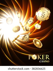Chips, the concept of a casino.
