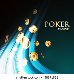 Chips, the concept of a casino.