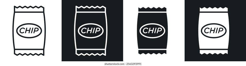 Chips icon pack for app and website ui designs.