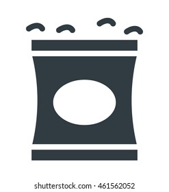 Chips Pack Vector Icon