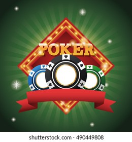 Chips for poker and casino game design