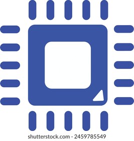 chipset icon design eps 10