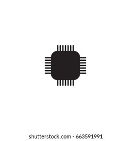 chipset icon. sign design