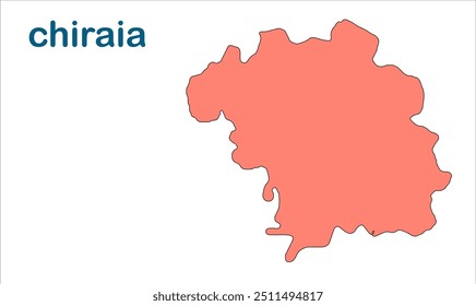 mapa de subdivisão de Chiraia, Distrito de East champaran, Estado de Bihar, República da Índia, Governo de Bihar, território indiano, Índia Oriental, política, aldeia, turismo