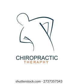 chiropractic icon physiotheraphy icon art vector