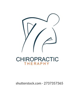 chiropractic icon physiotheraphy icon art vector