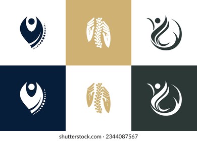 Chiropractic logo design element for your business