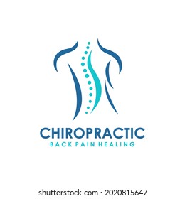 Chiropractic logo design. Spine logo templates. Spinal icon. Backbone icons. Physio therapy