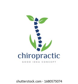 Chiropractic Logo Icon Design Vector