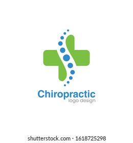 Chiropractic Logo and Icon Vector Template