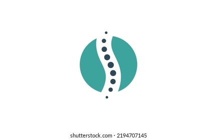 Chiropractic logo, spine care logo