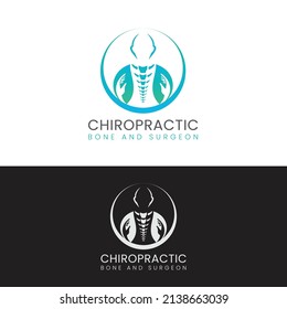 Logo quiropráctico - Plantilla de logotipo