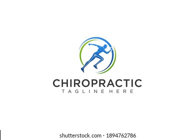 Chiropractic Logo Template Simple Design