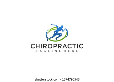 Chiropractic Logo Template Simple Design