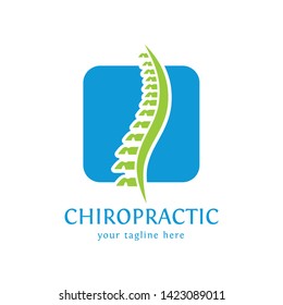 Chiropractic Logo Template. Spine Care Logo