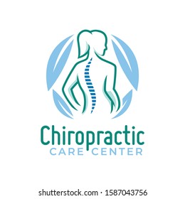 Chiropractic Logo Vector Spine Health Care Stock Vector (Royalty Free ...