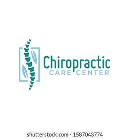 Chiropractic Logo Vector Spine Health Care Stock Vector (Royalty Free ...