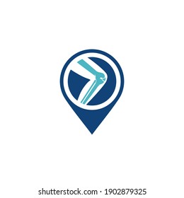 chiropractic medical vector logo template