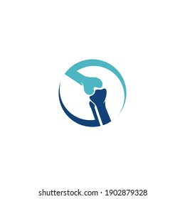 plantilla de logotipo del vector quiropráctico médico